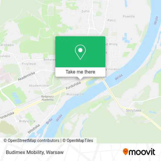 Карта Budimex Mobility