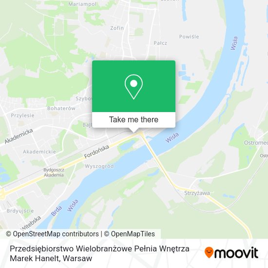 Przedsiębiorstwo Wielobranżowe Pełnia Wnętrza Marek Hanelt map