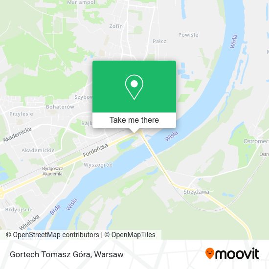 Gortech Tomasz Góra map