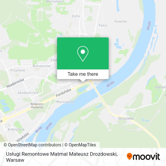 Usługi Remontowe Matmal Mateusz Drozdowski map