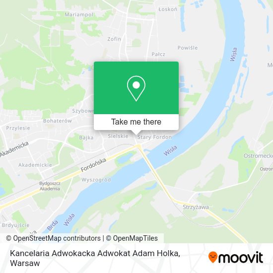 Карта Kancelaria Adwokacka Adwokat Adam Holka