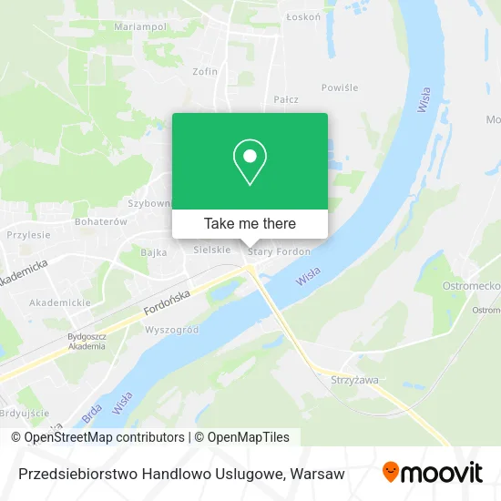 Карта Przedsiebiorstwo Handlowo Uslugowe