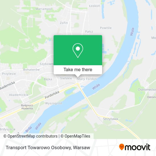 Карта Transport Towarowo Osobowy