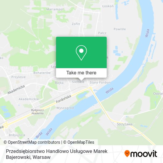 Przedsiębiorstwo Handlowo Usługowe Marek Bajerowski map