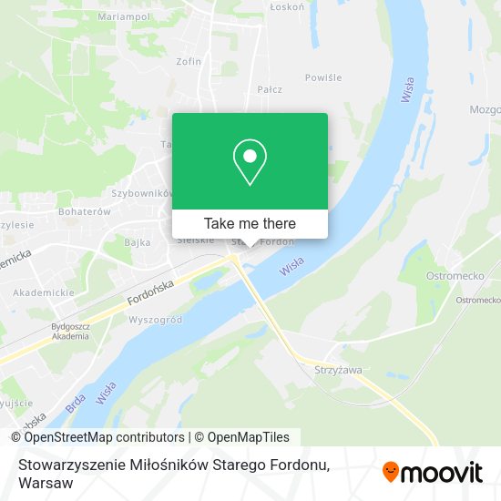 Stowarzyszenie Miłośników Starego Fordonu map