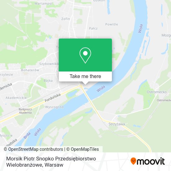 Morsik Piotr Snopko Przedsiębiorstwo Wielobranżowe map