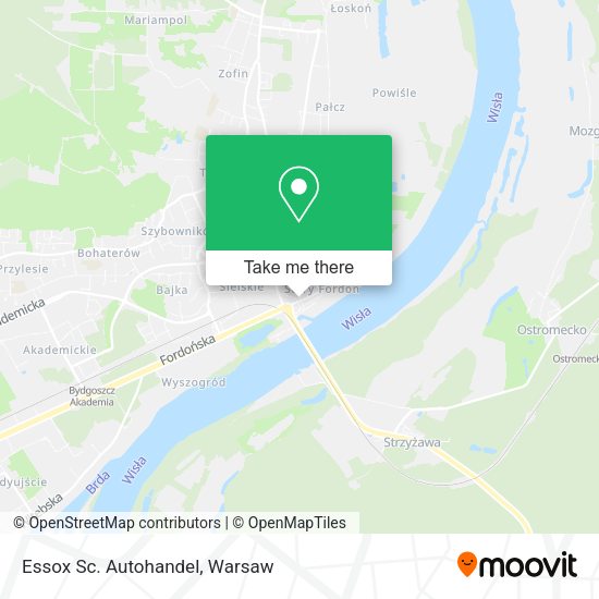 Essox Sc. Autohandel map