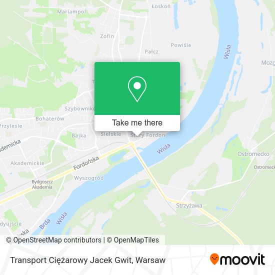 Карта Transport Ciężarowy Jacek Gwit