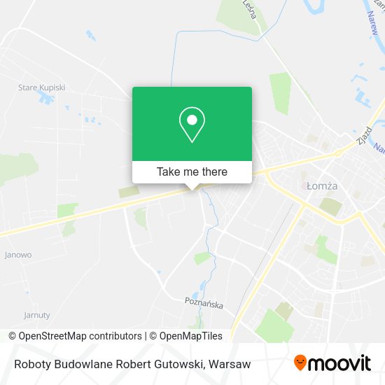 Roboty Budowlane Robert Gutowski map