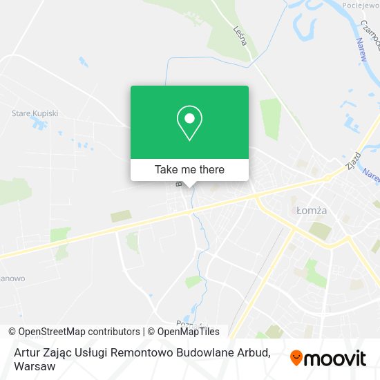 Artur Zając Usługi Remontowo Budowlane Arbud map