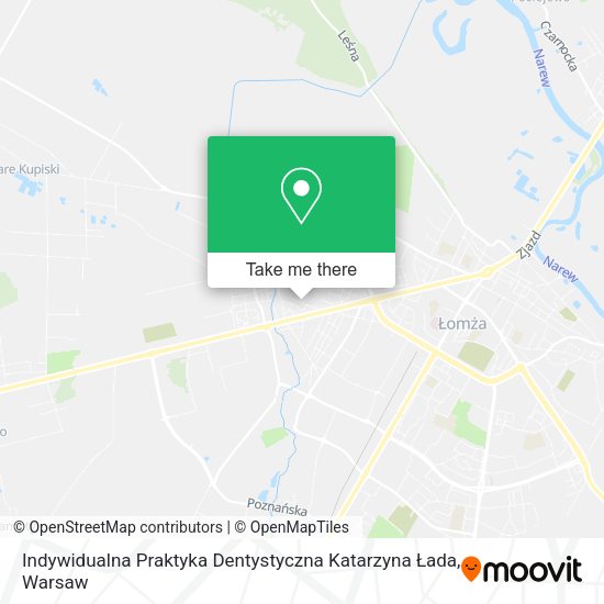 Indywidualna Praktyka Dentystyczna Katarzyna Łada map