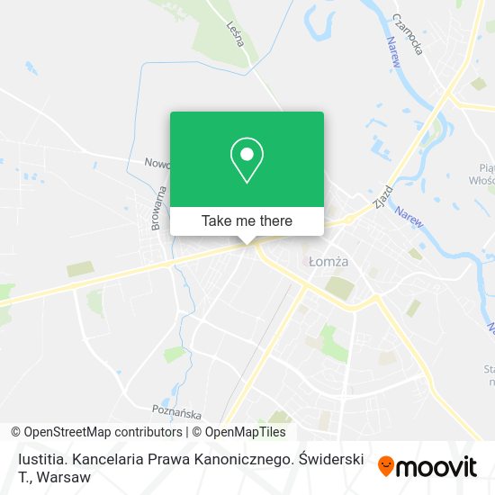 Iustitia. Kancelaria Prawa Kanonicznego. Świderski T. map