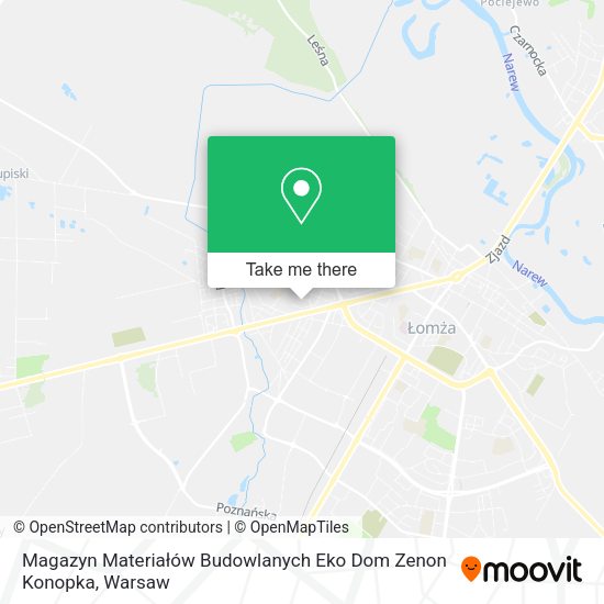 Magazyn Materiałów Budowlanych Eko Dom Zenon Konopka map