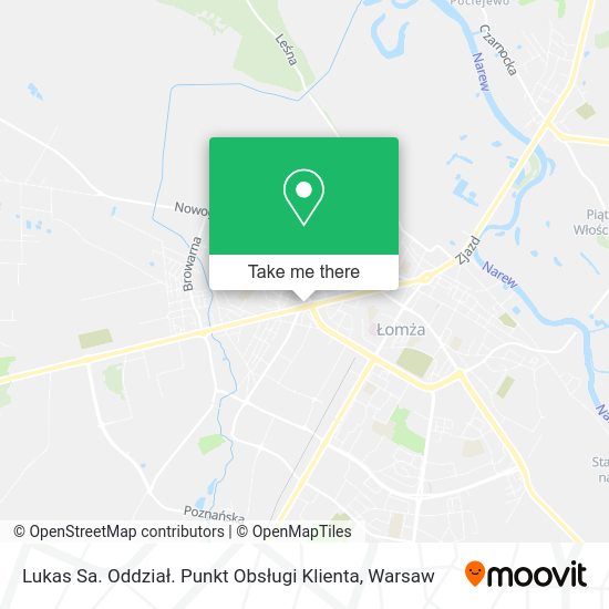 Lukas Sa. Oddział. Punkt Obsługi Klienta map