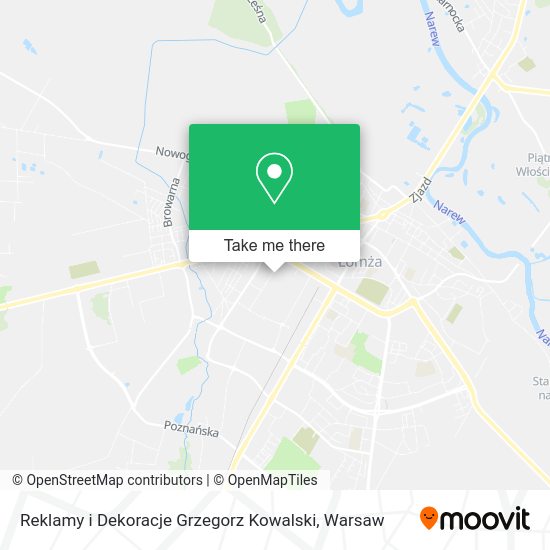 Reklamy i Dekoracje Grzegorz Kowalski map