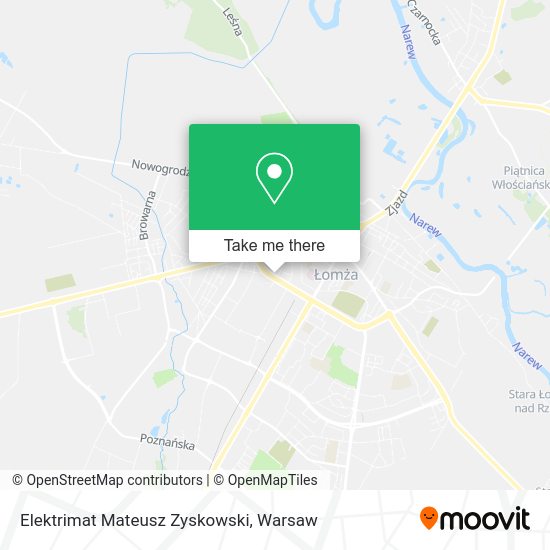 Elektrimat Mateusz Zyskowski map