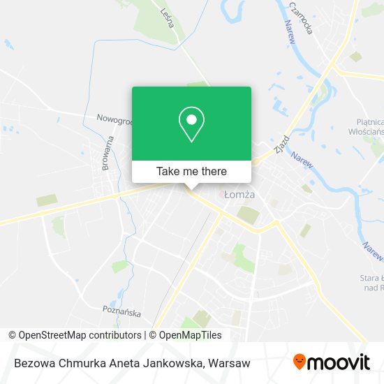 Bezowa Chmurka Aneta Jankowska map