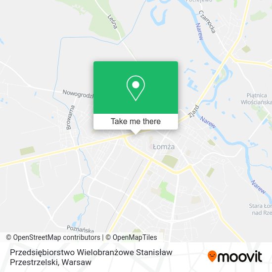 Przedsiębiorstwo Wielobranżowe Stanisław Przestrzelski map