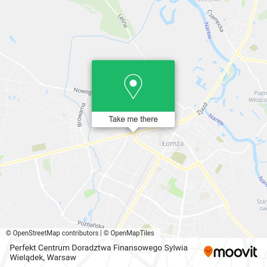 Perfekt Centrum Doradztwa Finansowego Sylwia Wielądek map