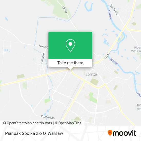 Карта Pianpak Spolka z o O