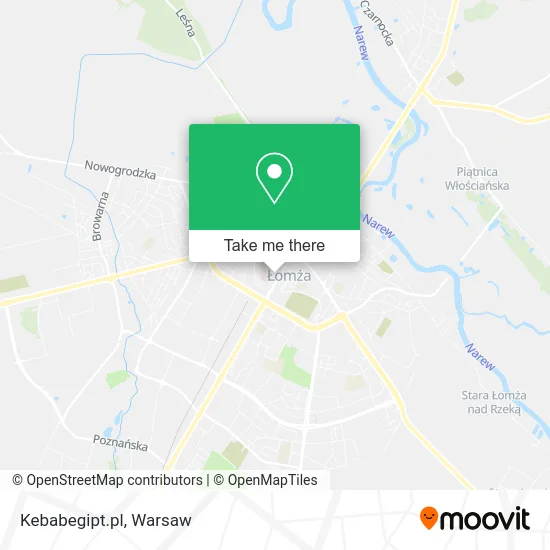 Карта Kebabegipt.pl