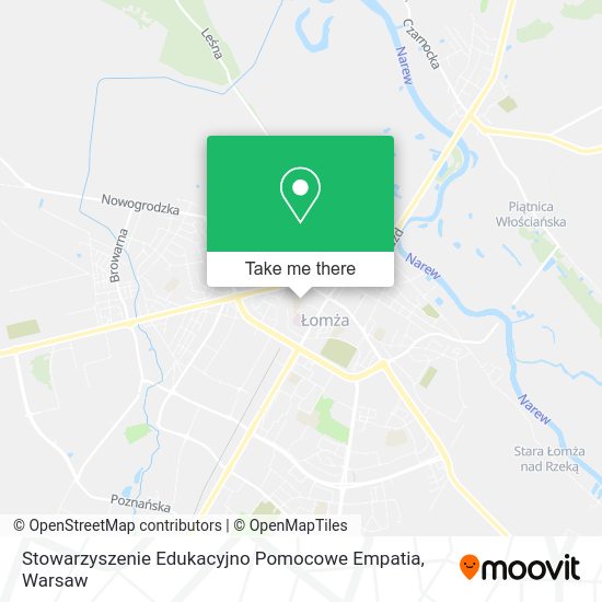 Stowarzyszenie Edukacyjno Pomocowe Empatia map