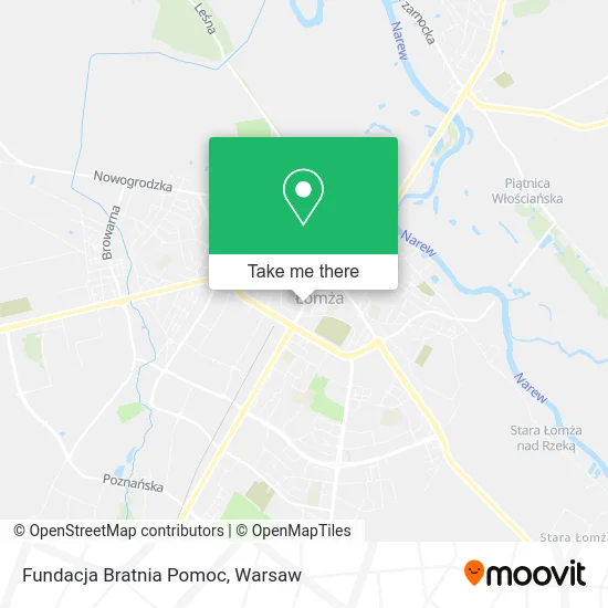 Карта Fundacja Bratnia Pomoc