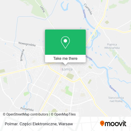 Polmar. Części Elektroniczne map