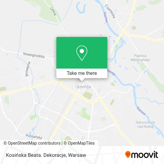 Kosińska Beata. Dekoracje map