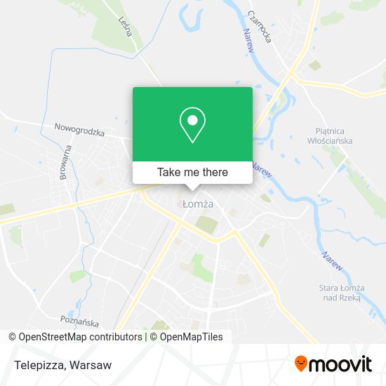 Telepizza map