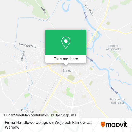 Firma Handlowo Usługowa Wojciech Klimowicz map