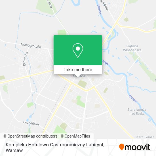 Kompleks Hotelowo Gastronomiczny Labirynt map