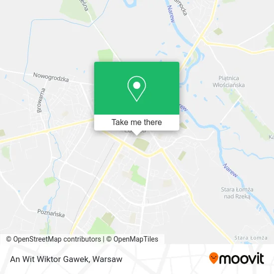 Карта An Wit Wiktor Gawek