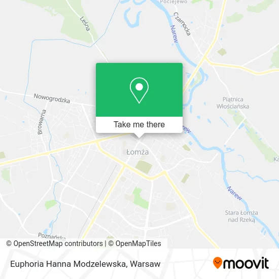 Euphoria Hanna Modzelewska map