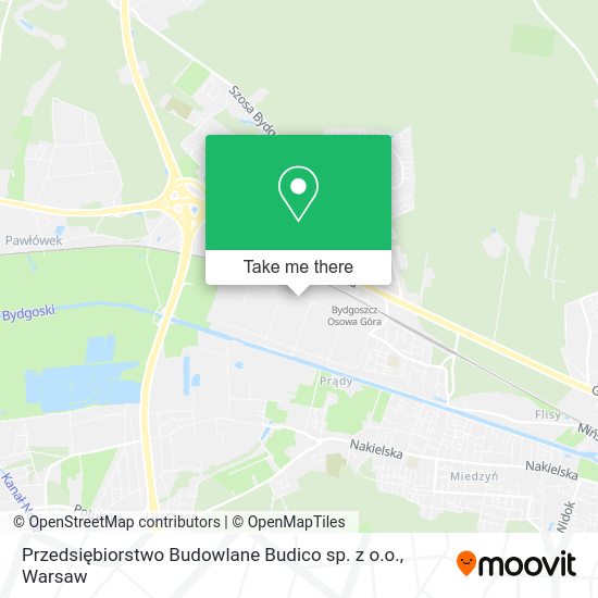 Przedsiębiorstwo Budowlane Budico sp. z o.o. map