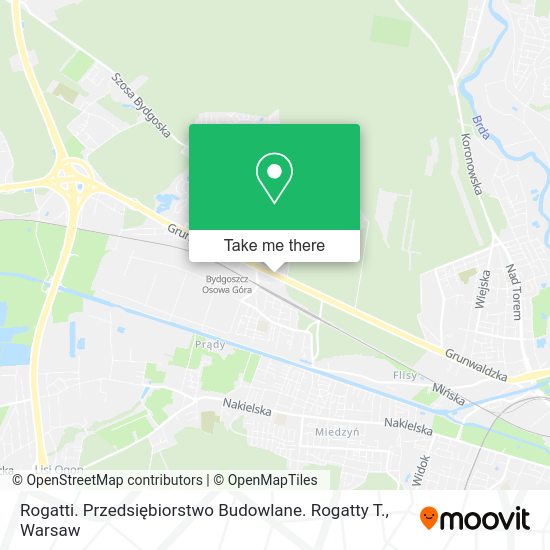 Rogatti. Przedsiębiorstwo Budowlane. Rogatty T. map