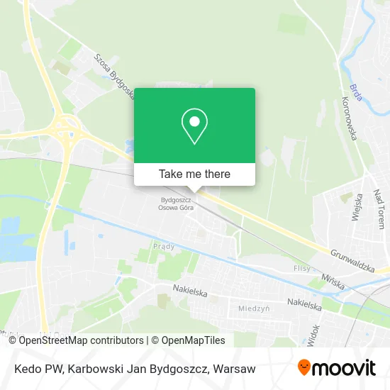 Kedo PW, Karbowski Jan Bydgoszcz map