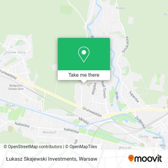 Łukasz Skajewski Investments map