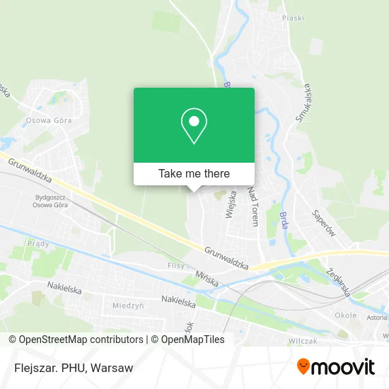 Карта Flejszar. PHU