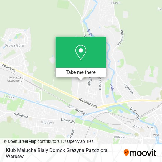 Klub Malucha Bialy Domek Grazyna Pazdziora map