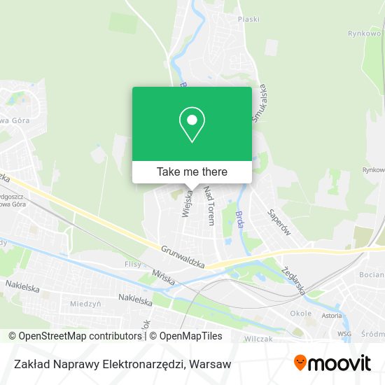 Zakład Naprawy Elektronarzędzi map