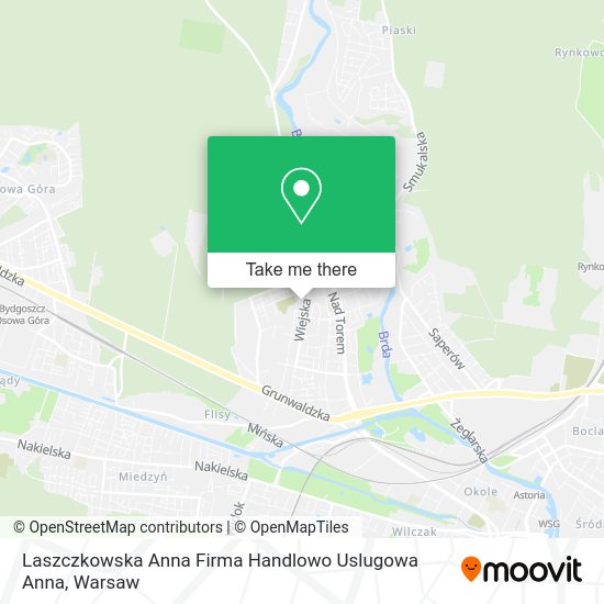 Laszczkowska Anna Firma Handlowo Uslugowa Anna map