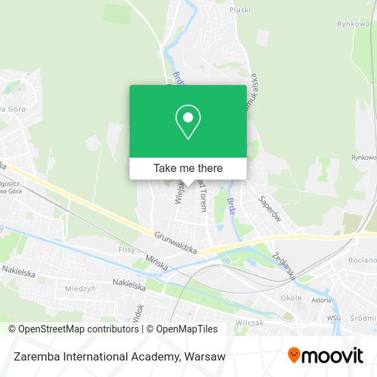 Zaremba International Academy map