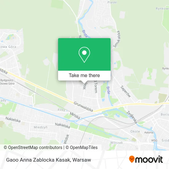Карта Gaoo Anna Zablocka Kasak