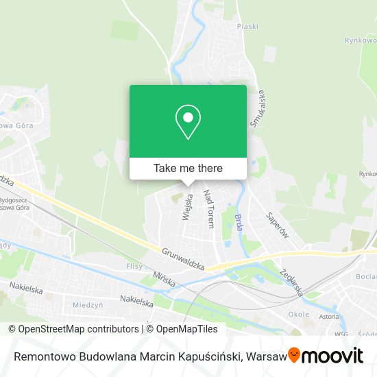 Remontowo Budowlana Marcin Kapuściński map