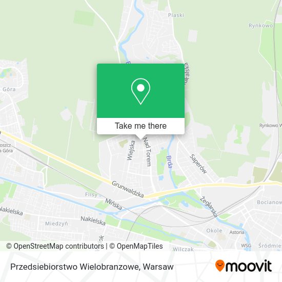 Przedsiebiorstwo Wielobranzowe map