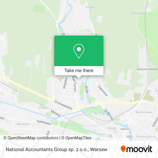 National Accountants Group sp. z o.o. map