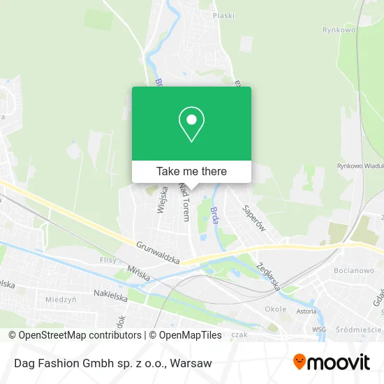 Dag Fashion Gmbh sp. z o.o. map