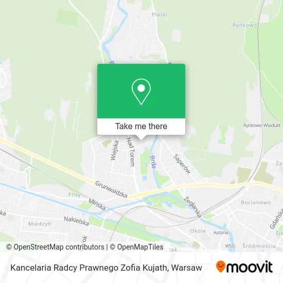 Карта Kancelaria Radcy Prawnego Zofia Kujath