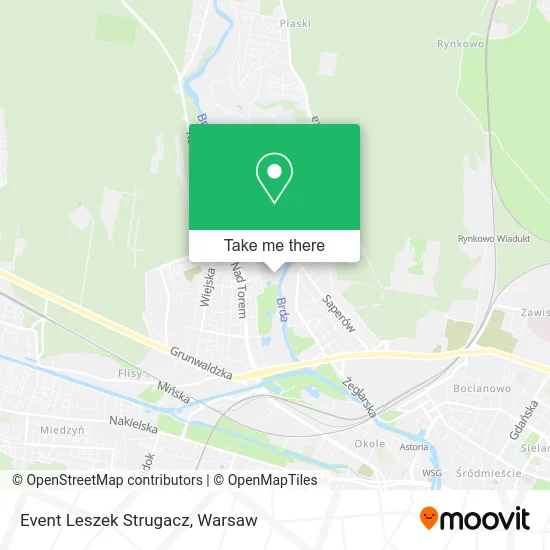 Event Leszek Strugacz map